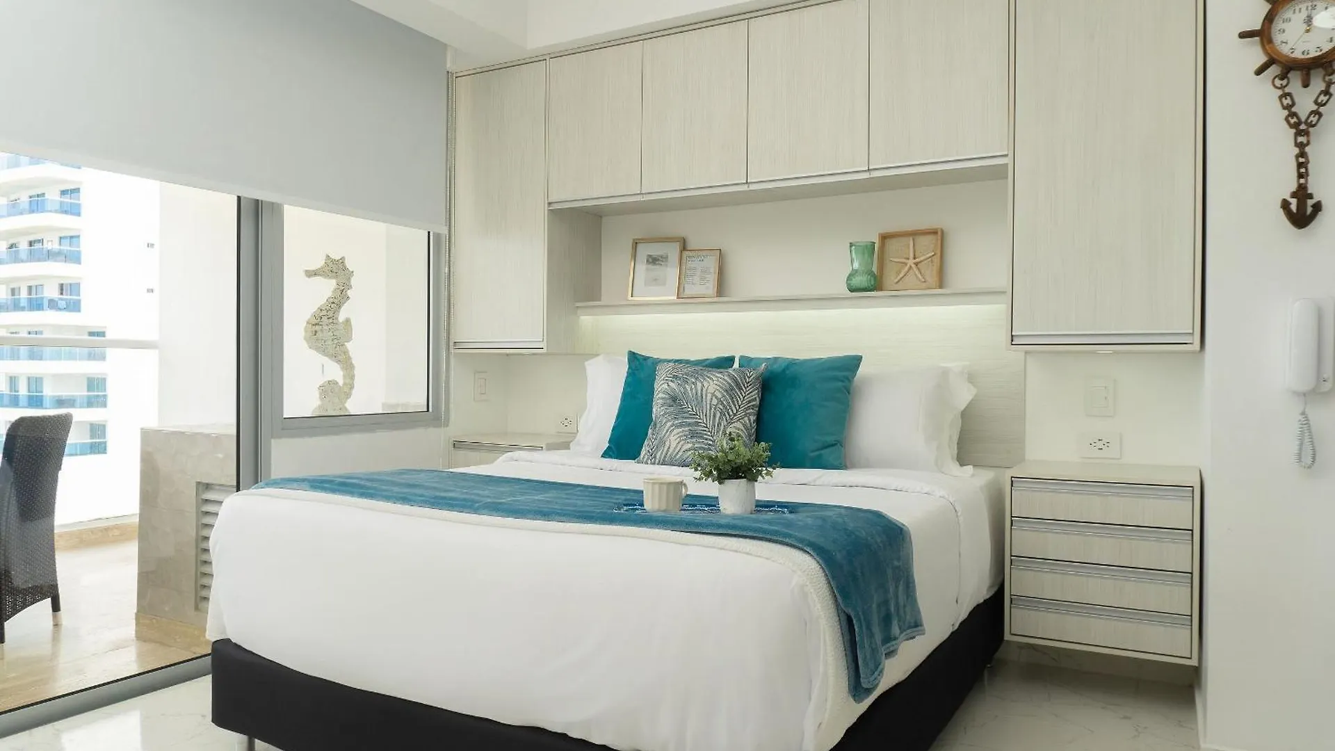 Apartment Cb726 Hermosa Suite 2Min Aeropuerto-Vista Al Mar Cartagena