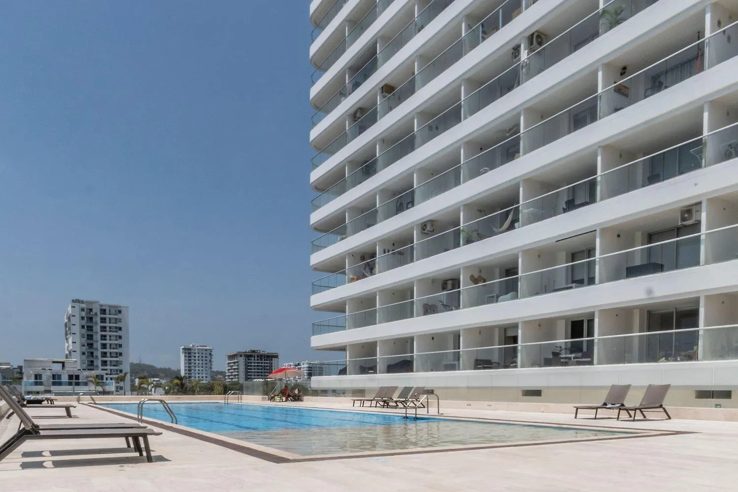 Cb726 Hermosa Suite 2Min Aeropuerto-Vista Al Mar Cartagena 0*,  Colombia
